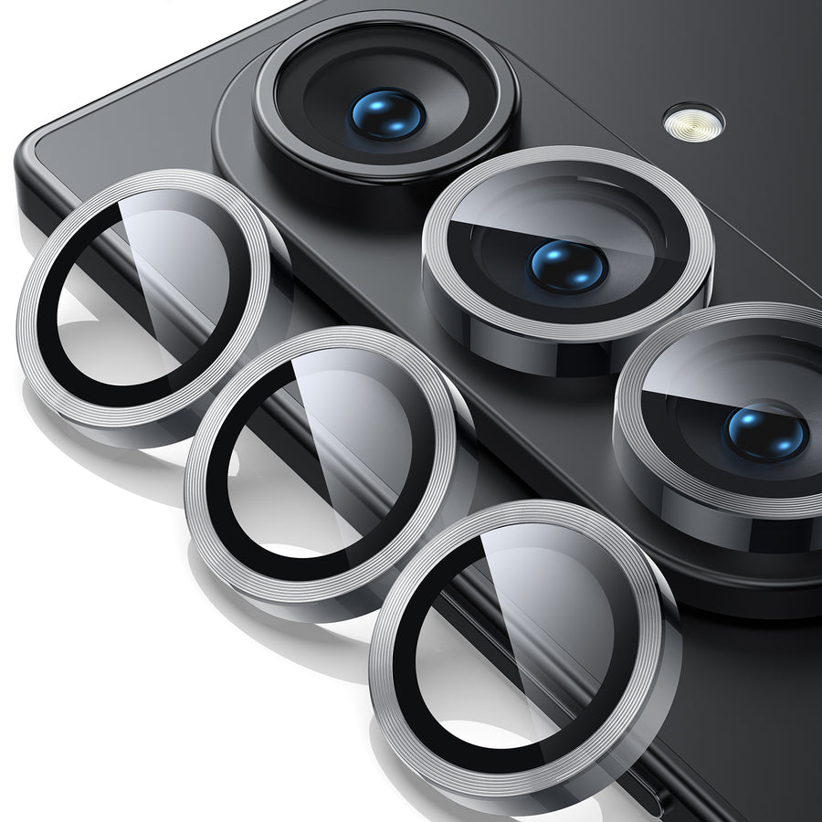 WSKEN Z Fold 8 Ultra Camera Lens Protector Case Cover - Anti Reflective Clear