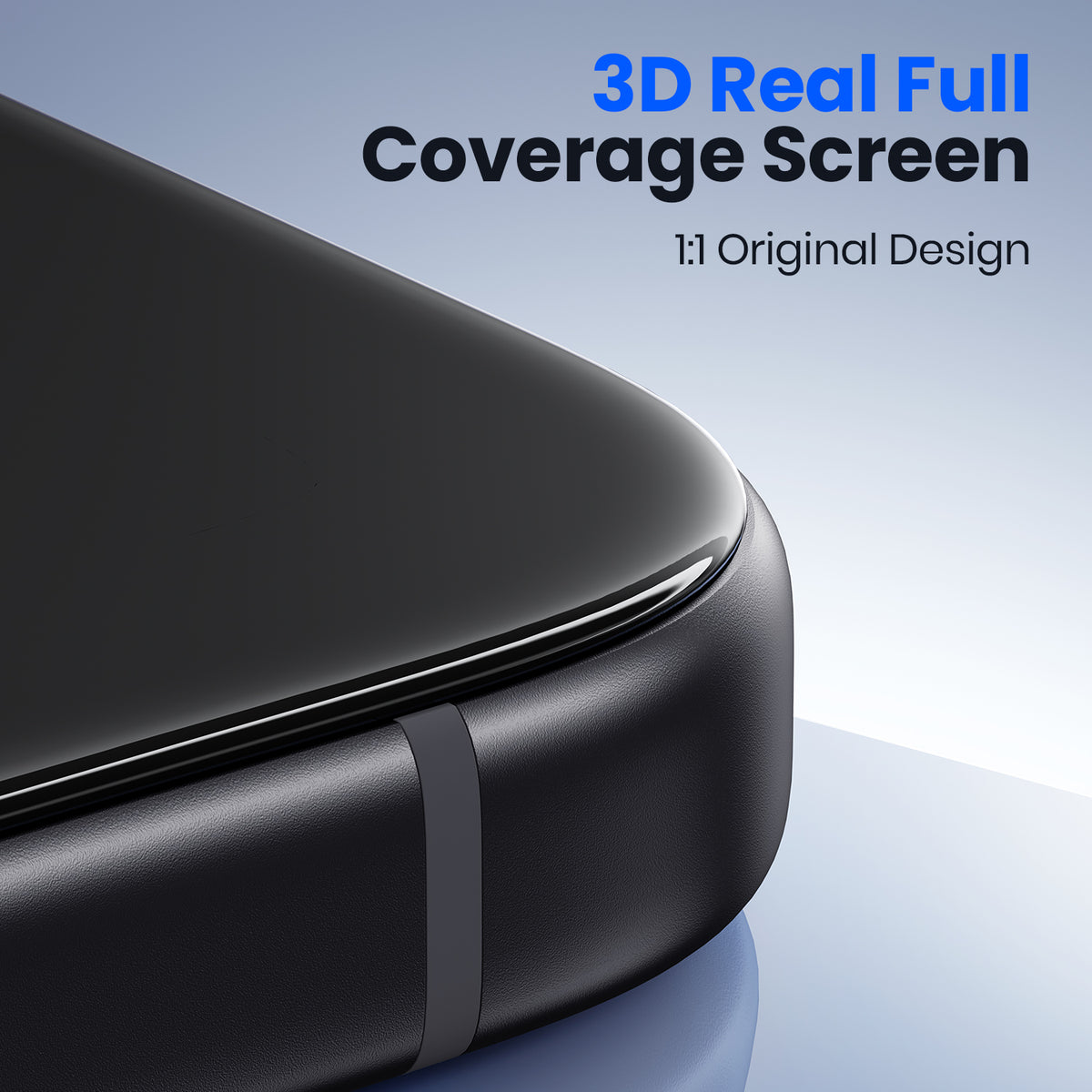 WSKEN Screen Protector for iPhone 18 Pro Max - No Black Edges 2 PCS Clear 3D - WSKEN