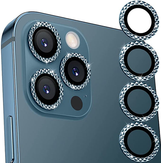 WSKEN  iphone 12 pro Camera Lens Protector- Diamond Pacific Blue