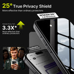 WSKEN iPhone 18 Pro Privacy Screen Protector - 25° Anti Spy, 2 Pack Privacy - WSKEN