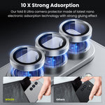WSKEN Z Fold 8 Ultra Camera Lens Protector Case Cover - Anti Reflective Silver - WSKEN