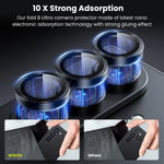 WSKEN Z Fold 8 Ultra Camera Lens Protector Case Cover - Anti Reflective Black - WSKEN