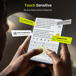 WSKEN iPhone Duo Screen Protector - Installation Friendly, Auto Dust Removal 2Pcs Clear - WSKEN