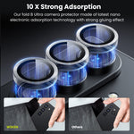 WSKEN Z Fold 8 Ultra Camera Lens Protector Case Cover - Anti Reflective Clear - WSKEN