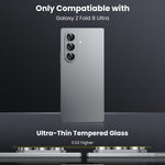 WSKEN Z Fold 8 Ultra Camera Lens Protector Case Cover - Anti Reflective Silver - WSKEN