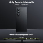 WSKEN Z Fold 8 Ultra Camera Lens Protector Case Cover - Anti Reflective Black - WSKEN
