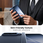 WSKEN Magnetic iPhone Duo Case with Stand & Screen Protector, Blue - WSKEN
