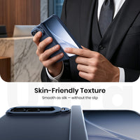 WSKEN Magnetic iPhone Duo Case with Stand & Screen Protector, Blue - WSKEN
