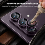 WSKEN for Z Fold 8 Ultra Camera Lens Protector Case Cover - Anti Reflective Violet — 5