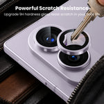 WSKEN Z Fold 8 Camera Lens Protector Case Cover - Anti Reflective Lavender — 6