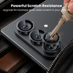 WSKEN Z Fold 8 Ultra Camera Lens Protector Case Cover - Anti Reflective Black - WSKEN