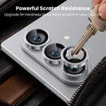WSKEN Z Fold 8 Ultra Camera Lens Protector Case Cover - Anti Reflective Silver - WSKEN