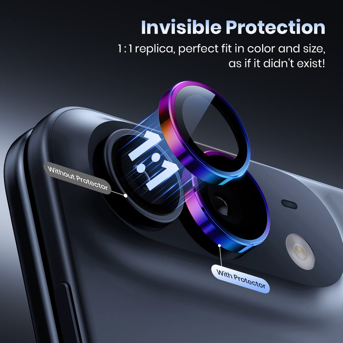 WSKEN iPhone Duo Camera Lens Protector - Original Shooting Mode,Color - WSKEN