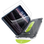 WSKEN iPhone Duo Screen Protector - Installation Friendly, Auto Dust Removal 2Pcs Clear - WSKEN