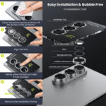 WSKEN Z Fold 8 Ultra Camera Lens Protector Case Cover - Anti Reflective Silver - WSKEN