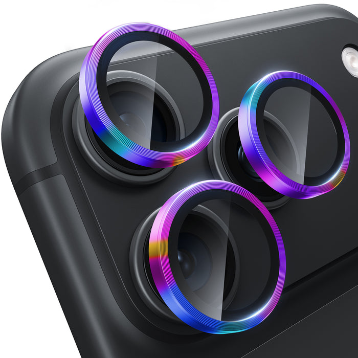 WSKEN iPhone 18 Pro/iPhone 18 Pro Max Camera Lens Protector - Colorful - WSKEN