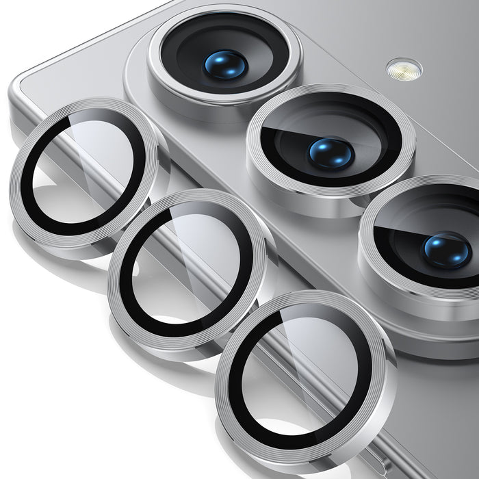 WSKEN Z Fold 8 Ultra Camera Lens Protector Case Cover - Anti Reflective Silver - WSKEN