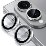 WSKEN Z Fold 8 Camera Lens Protector Case Cover - Anti Reflective Silver — 6