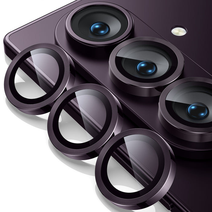 WSKEN for Z Fold 8 Ultra Camera Lens Protector Case Cover - Anti Reflective Violet — 1