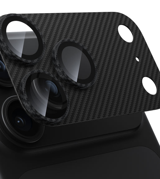 WSKEN iPhone 18 Pro Camera Lens Protector - Military Grade Design Texture Carbon Fiber New