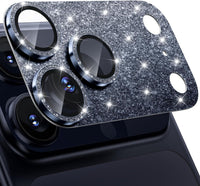 WSKEN for iPhone 17 Pro Camera Lens Protector - [Military Grade Shatterproof] [Strong Adhesion] Metal Aluminum Alloy Tempered Glass Camera Screen Protector - WSKEN