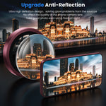 WSKEN iPhone 18 Pro/iPhone 18 Pro Max Camera Lens Protector - Burgundy - WSKEN