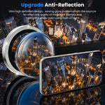 WSKEN iPhone 18 Pro/iPhone 18 Pro Max Camera Lens Protector - Glitter Silver - WSKEN