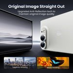 WSKEN iPhone Duo Camera Lens Protector - Military Grade Design Silver - WSKEN