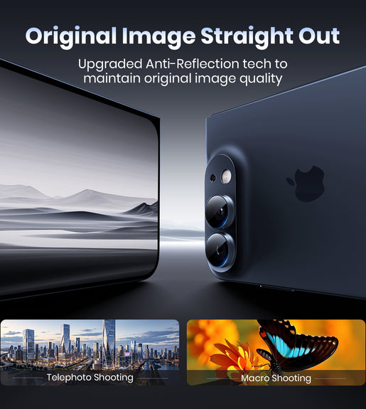 WSKEN iPhone Duo Camera Lens Protector - Military Grade Design Night Sky