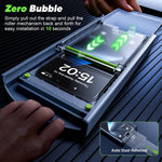 WSKEN for iPhone 16 Pro Screen Protector 2 Pack, [Clear Tempered Glass] [Zero Bubble] [Auto Dust-Remove] - WSKEN