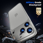WSKEN iPhone 18 Pro Camera Lens Protector - Military Grade Design Silver - WSKEN