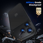 WSKEN iPhone 18 Pro Max Camera Lens Protector - Military Grade Design black - WSKEN