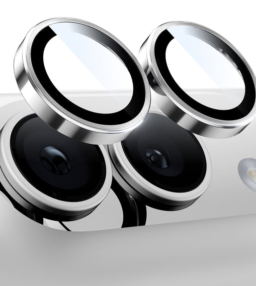 WSKEN iPhone Duo Camera Lens Protector - Original Shooting Mode Silver