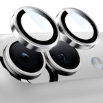 WSKEN iPhone Duo Camera Lens Protector - Original Shooting Mode Silver - WSKEN