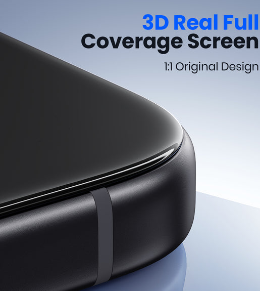 WSKEN Screen Protector for iPhone 18 Pro Max - No Black Edges 2 PCS Clear 3D