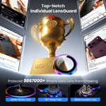 WSKEN iPhone Duo Camera Lens Protector - Original Shooting Mode,Color - WSKEN