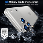 WSKEN iPhone 18 Pro/iPhone 18 Pro Max Camera Lens Protector - Glacier - WSKEN