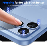 WSKEN iPhone 18 Pro Camera Lens Protector - Military Grade Design Glacier - WSKEN