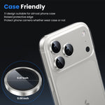WSKEN iPhone 18 Pro/iPhone 18 Pro Max Camera Lens Protector - Glacier - WSKEN