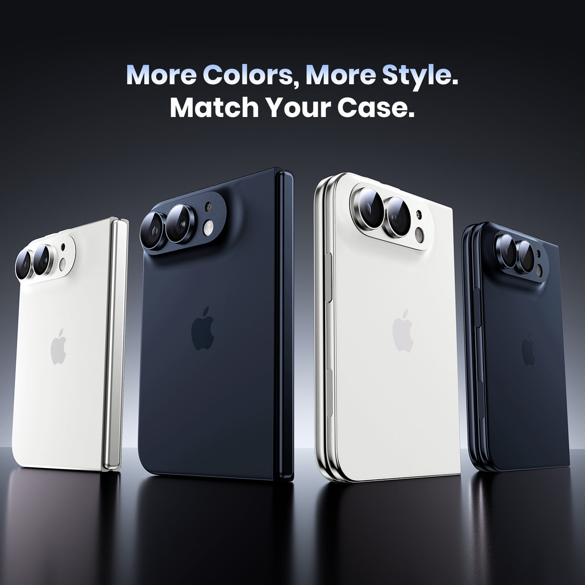 WSKEN iPhone Duo Camera Lens Protector - Military Grade Design Night Sky - WSKEN