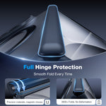 WSKEN iPhone Duo Case with Magnetic 360° Ring Stand - Matte Blue - WSKEN