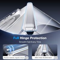 WSKEN iPhone Duo Case with Magnetic 360° Ring Stand - Clear - WSKEN