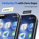 WSKEN Screen Protector for iPhone 18 Pro - Edege to Edges,No Bubbles 2 PCS Clear 3D - WSKEN