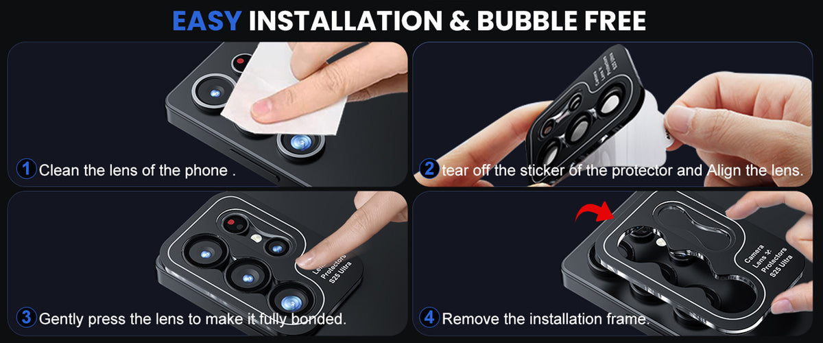 WSKEN カメラレンズ保護フィルム — Galaxy S25 Ultra / Galaxy S24 Ultra