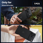 WSKEN iPhone 18 Pro Max Camera Lens Protector - Military Grade Design black - WSKEN