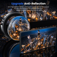 WSKEN for Samsung Galaxy S26 Ultra Camera Lens Protector - Ultra Thin Case Friendly, 9H Shatterproof Tempered Glass with Anti Scratch Metal Circle Camera Screen Protector Cover Accessories, Black - WSKEN