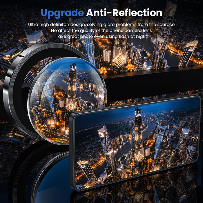 WSKEN for Samsung Galaxy S26 Ultra Camera Lens Protector - Ultra Thin Case Friendly, 9H Shatterproof Tempered Glass with Anti Scratch Metal Circle Camera Screen Protector Cover Accessories