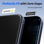 WSKEN Screen Protector for iPhone 18 Pro - Edege to Edges,No Bubbles 2 PCS Clear 3D - WSKEN