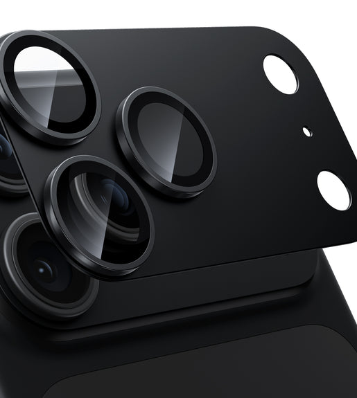 WSKEN iPhone 18 Pro Max Camera Lens Protector - Military Grade Design black