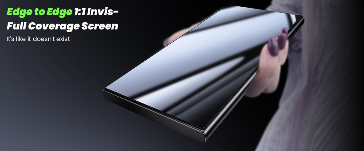WSKEN for Samsung Galaxy S24 Ultra HD Screen Protector, GL Series 2Pack